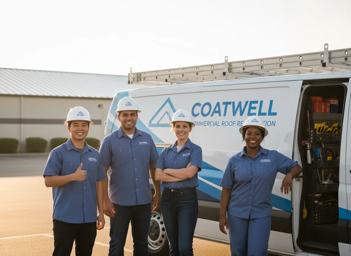 Commercial roof coating company in Grinnell, KS